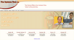 Desktop Screenshot of firesystemswest.com
